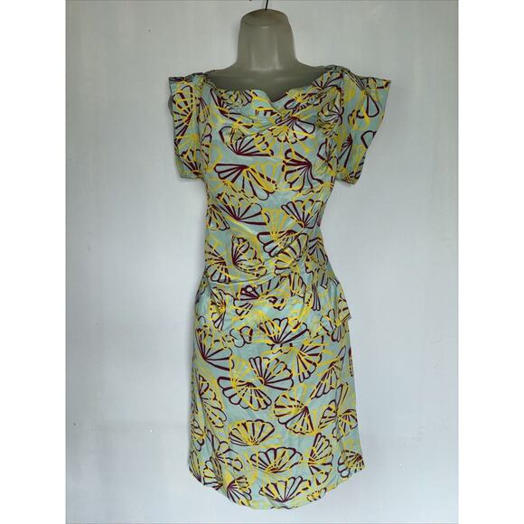 Derek Lam Dresses & Skirts - Derek Lam 100% Silk Cap Sleeve Shift Dress Size 2